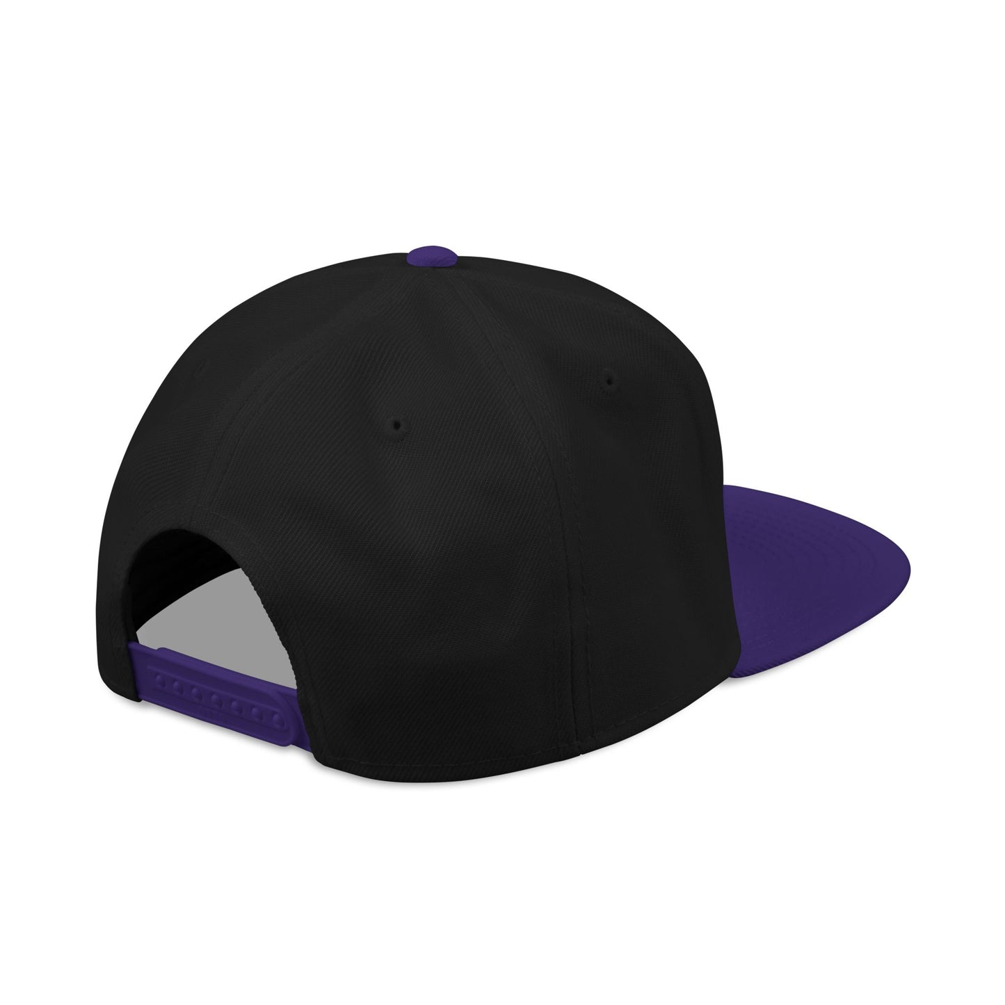 KHUSHI Snapback Hat - Embroidered Gold Leopard Paw Print