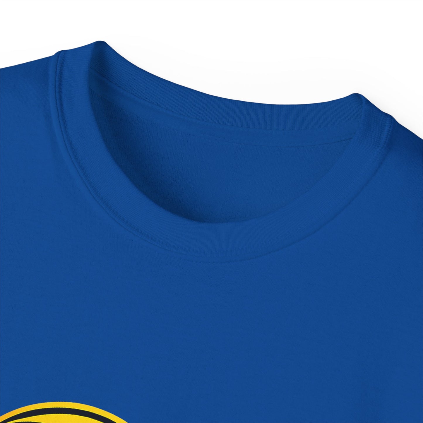 Ram Head Graphic Tee — Bold Yellow & Black Mountain Ram Shirt