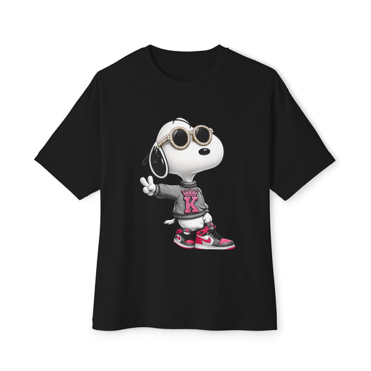 KHUSHI SNOOPY Streetwear Tee — Cool Sunglasses & K Sweater Graphic