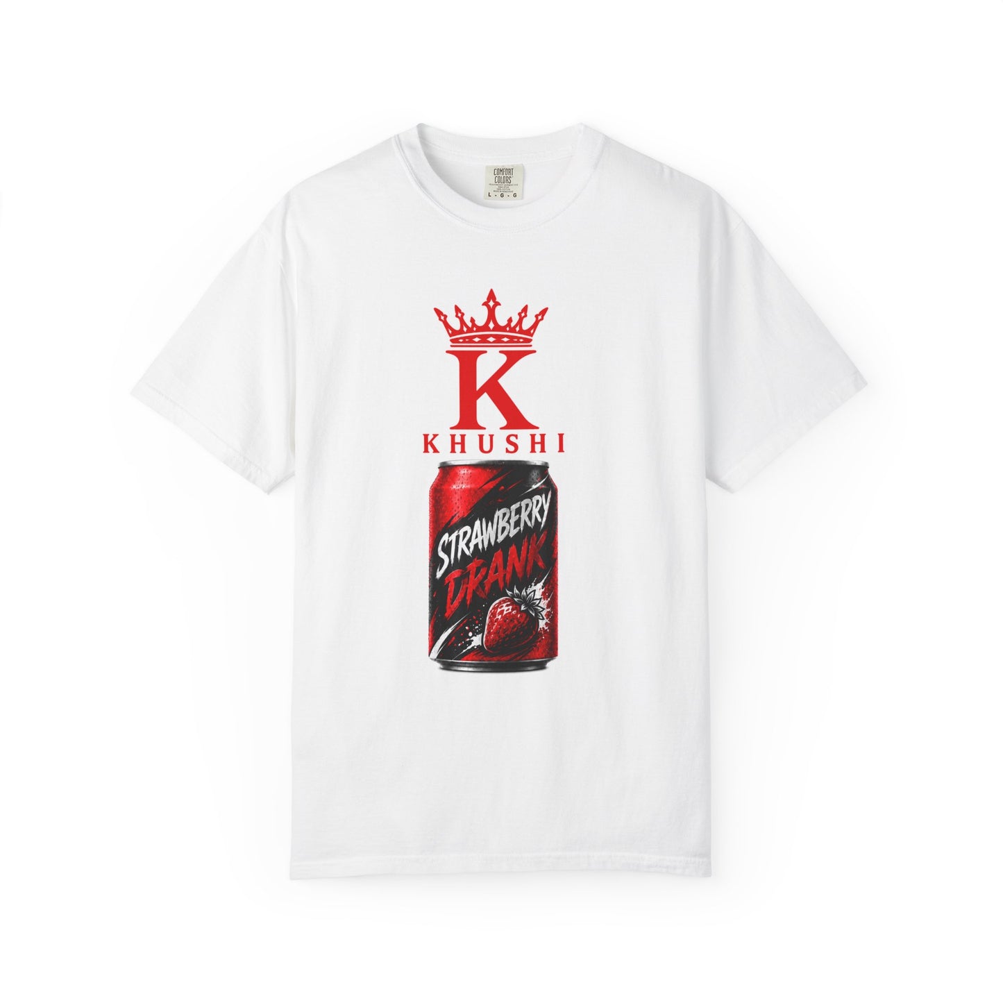Strawberry Drank Graphic T-Shirt — Khushi Can Design