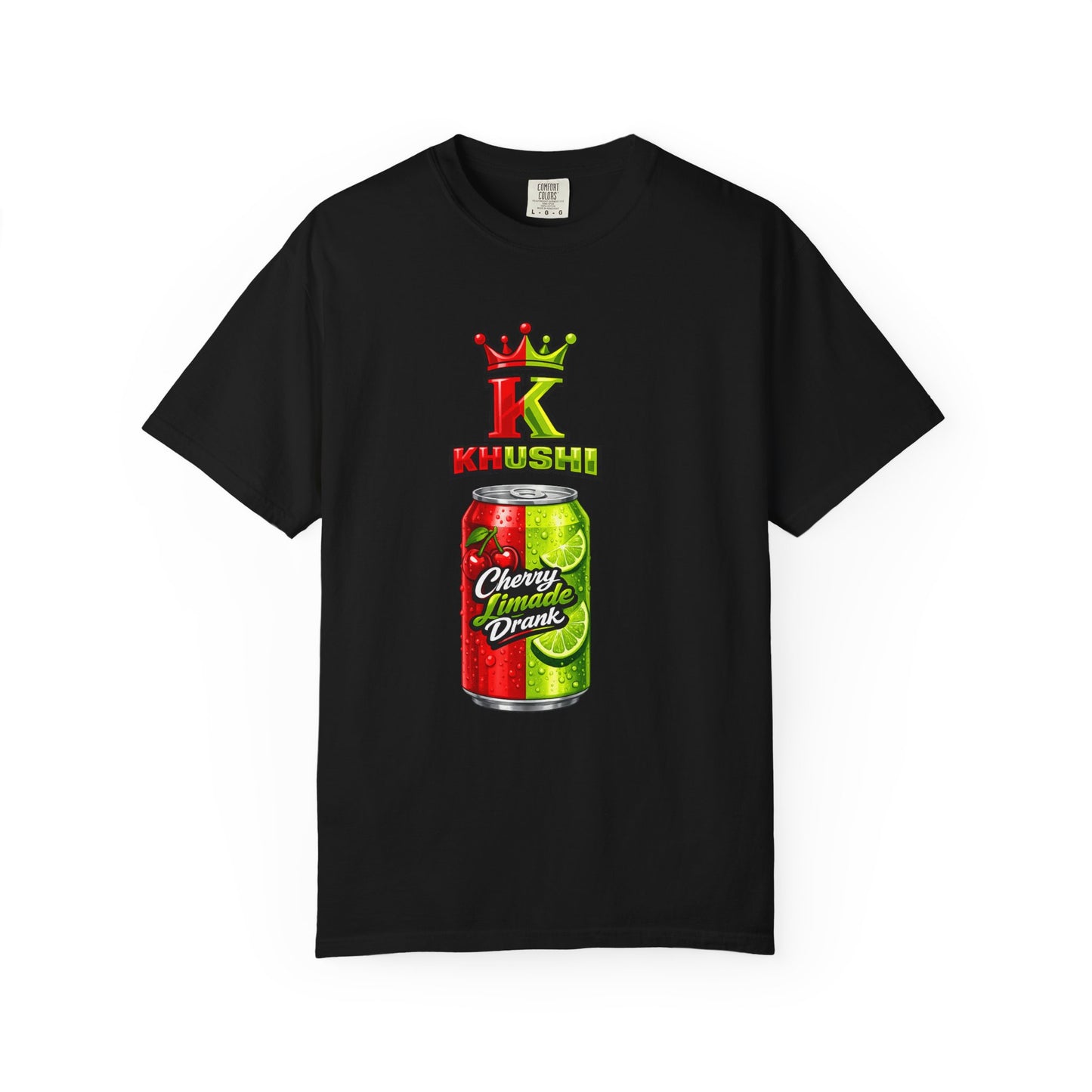 Khushi Cherry Limeade Drink Graphic T-Shirt