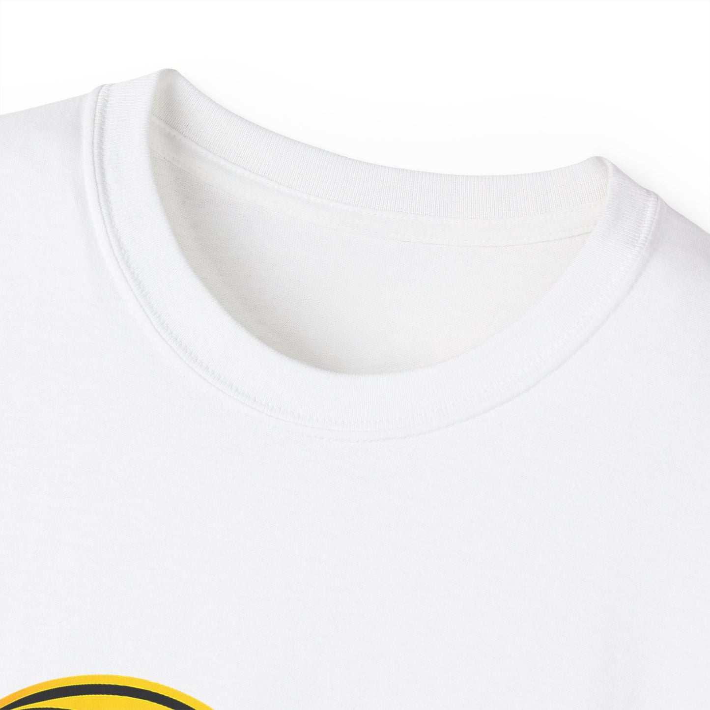 Ram Head Graphic Tee — Bold Yellow & Black Mountain Ram Shirt