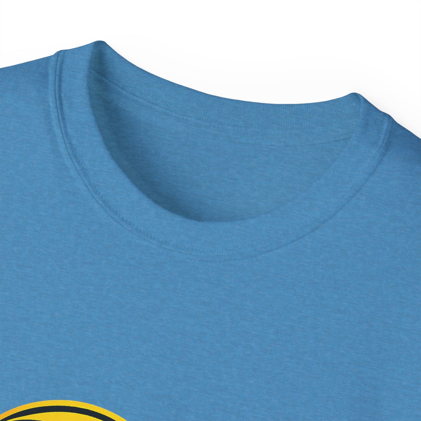 Ram Head Graphic Tee — Bold Yellow & Black Mountain Ram Shirt