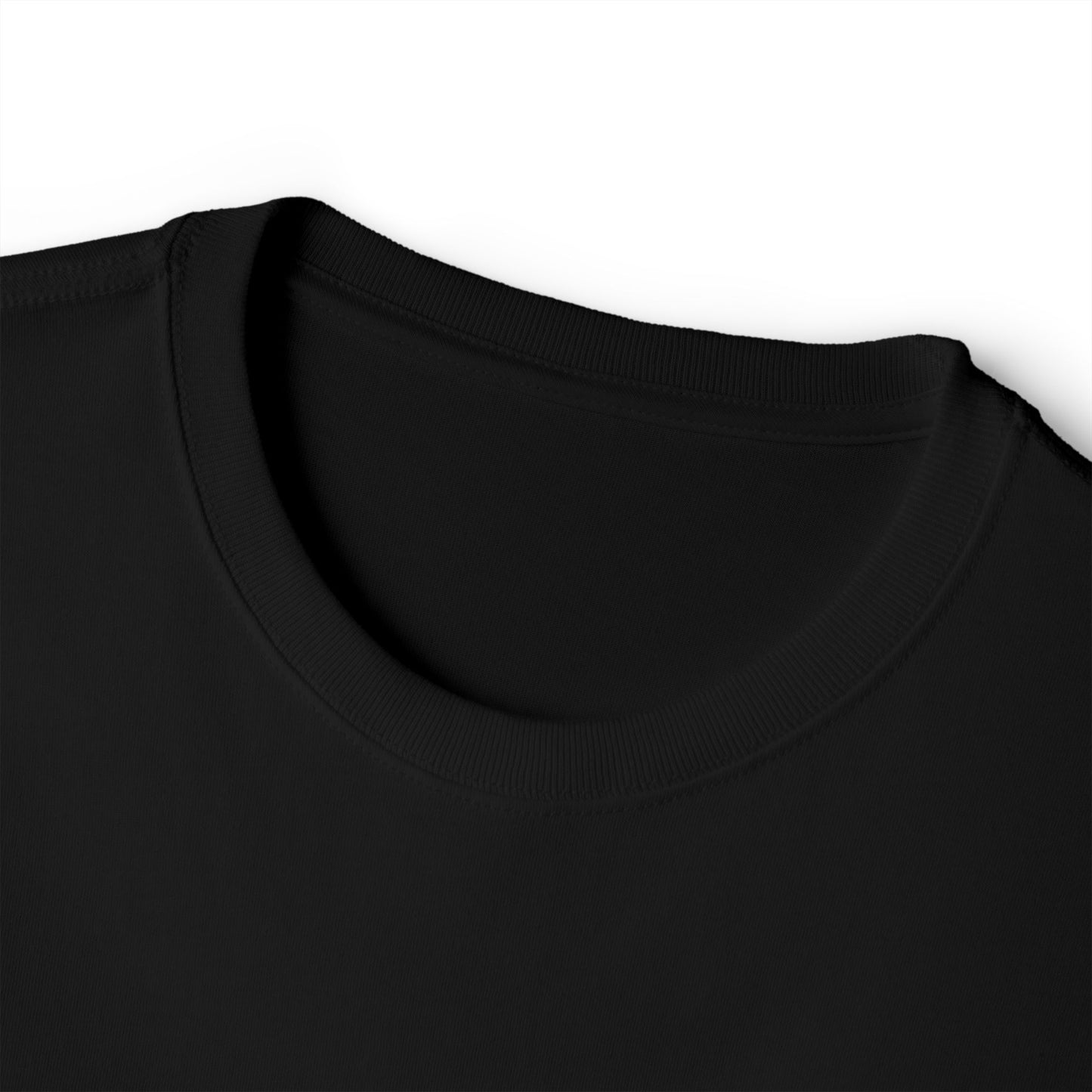 KHUSHI Paw Print Boxy Tee – Black & Gold K Accent
