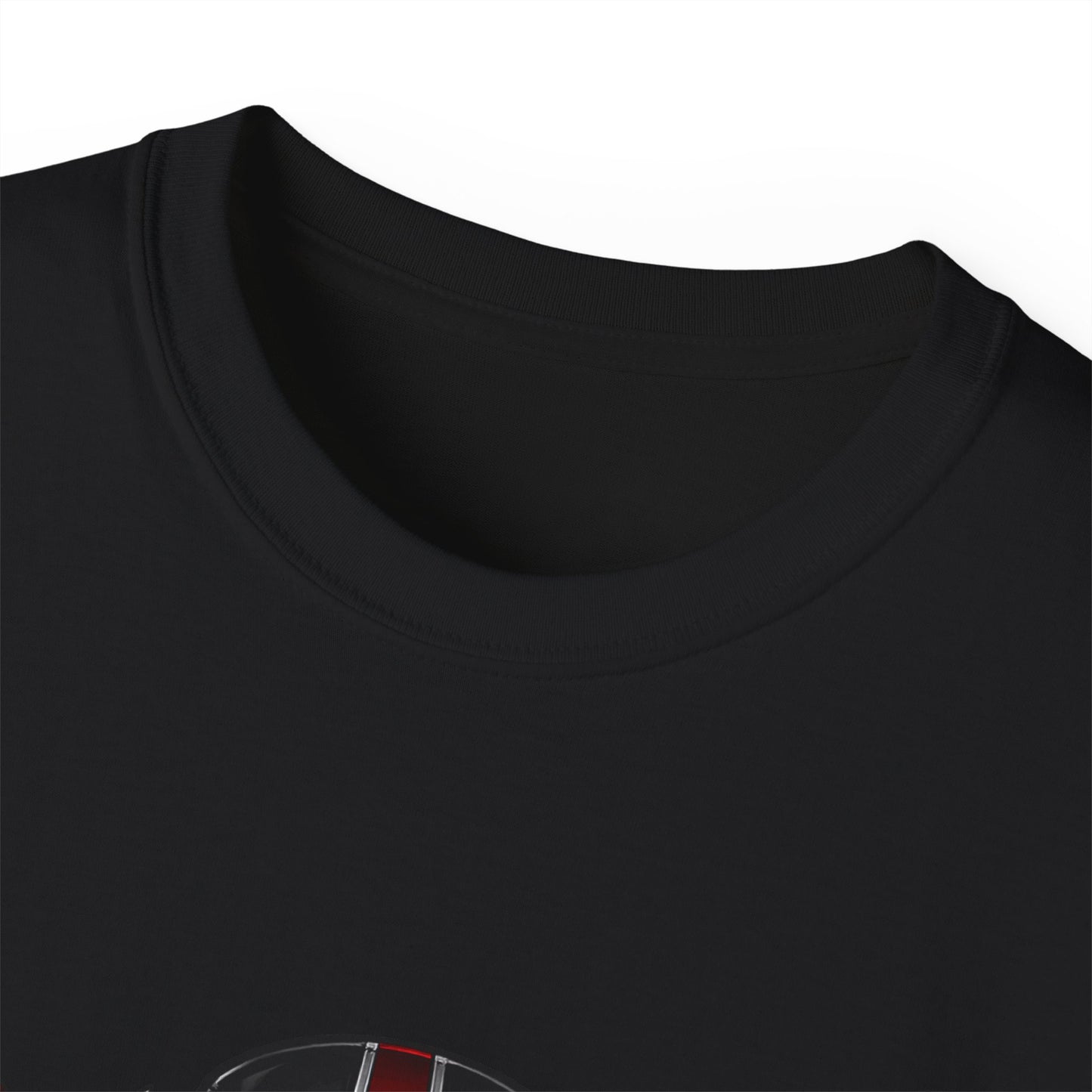 Vintage Biker Skull Helmet Tee — Rider Mask & Crossed Swords Graphic