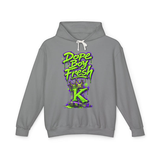 KHUSHI Dope Boy Fresh Hoodie — Graphic Streetwear Pullover