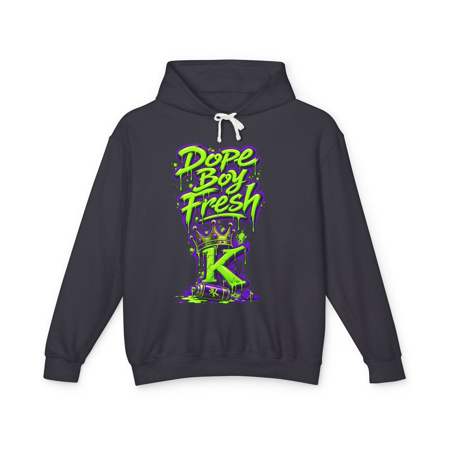 KHUSHI Dope Boy Fresh Hoodie — Graphic Streetwear Pullover
