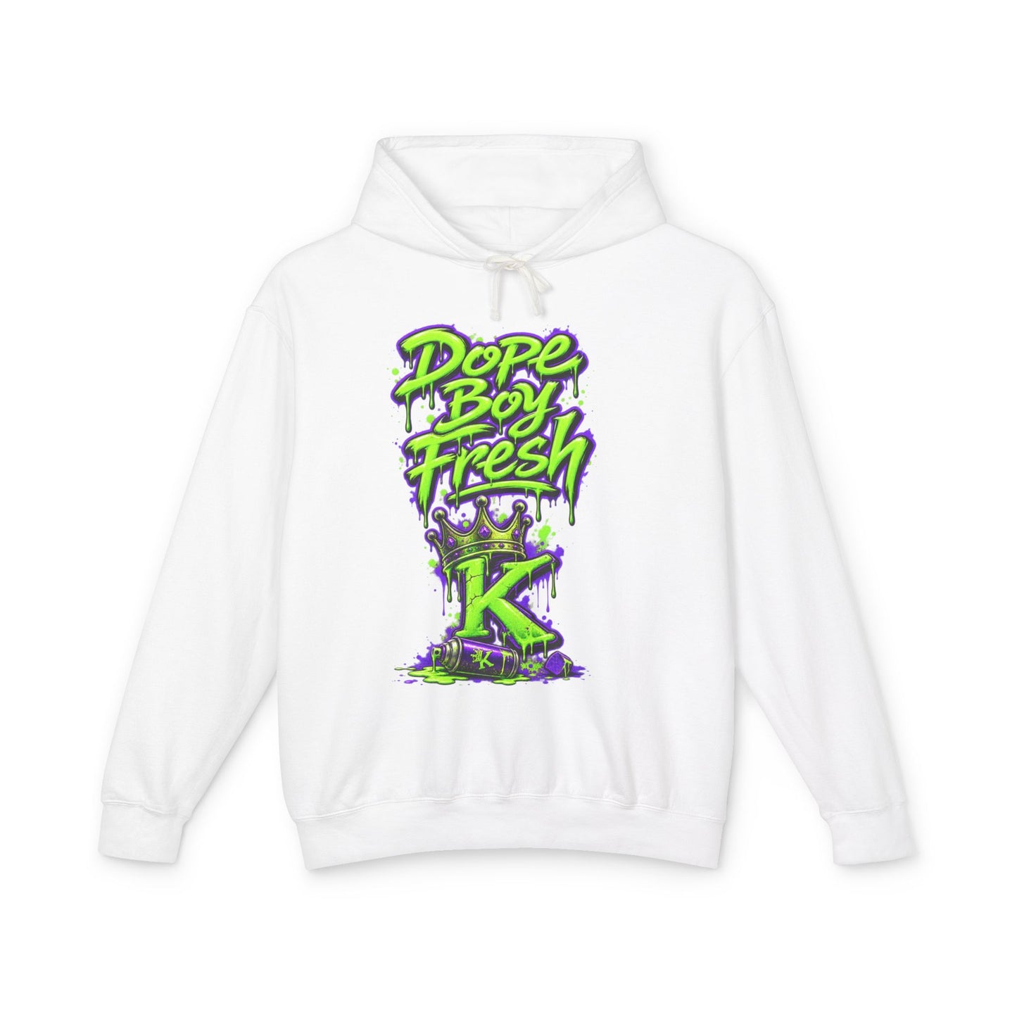 KHUSHI Dope Boy Fresh Hoodie — Graphic Streetwear Pullover