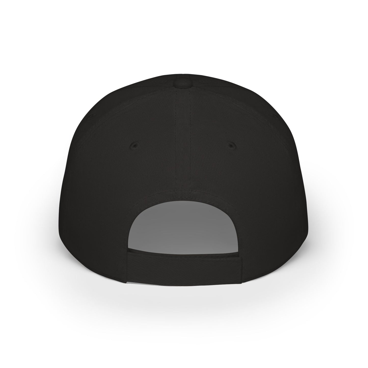 Distressed Flag Baseball Cap with 'KHUSHI Crest — Vintage Americana Low Profile Hat