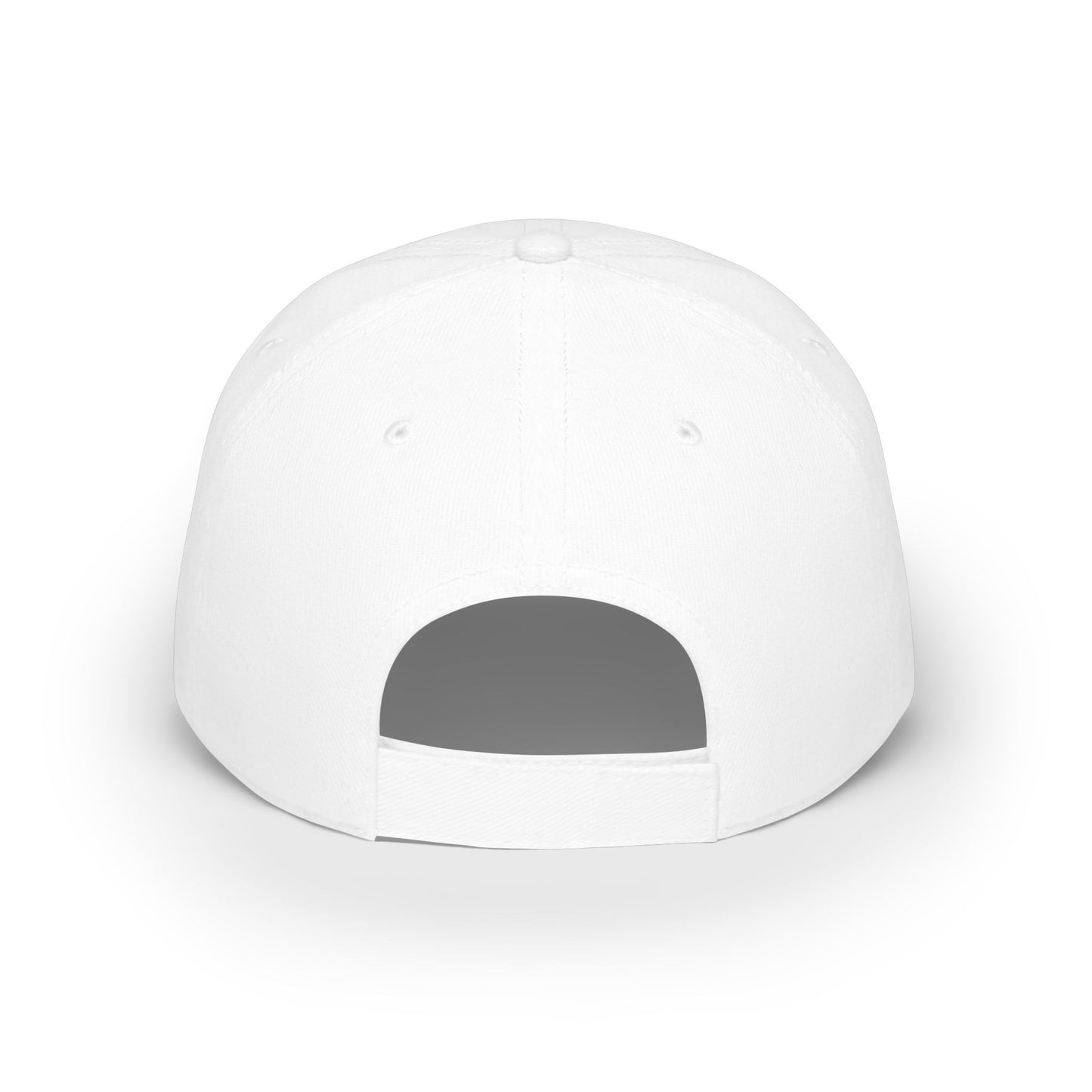 Distressed Flag Baseball Cap with 'KHUSHI Crest — Vintage Americana Low Profile Hat