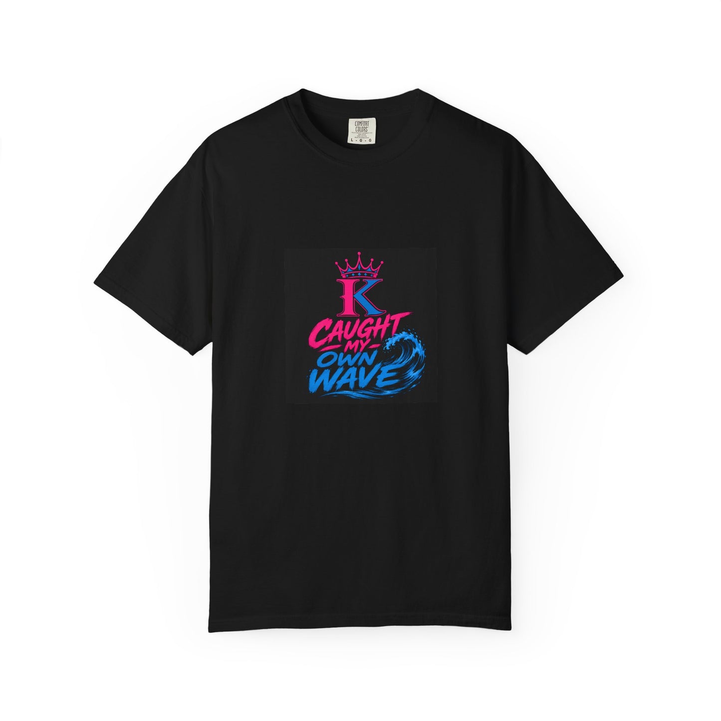 Caught my own wave Graphic T-Shirt — Retro Neon Surf Design