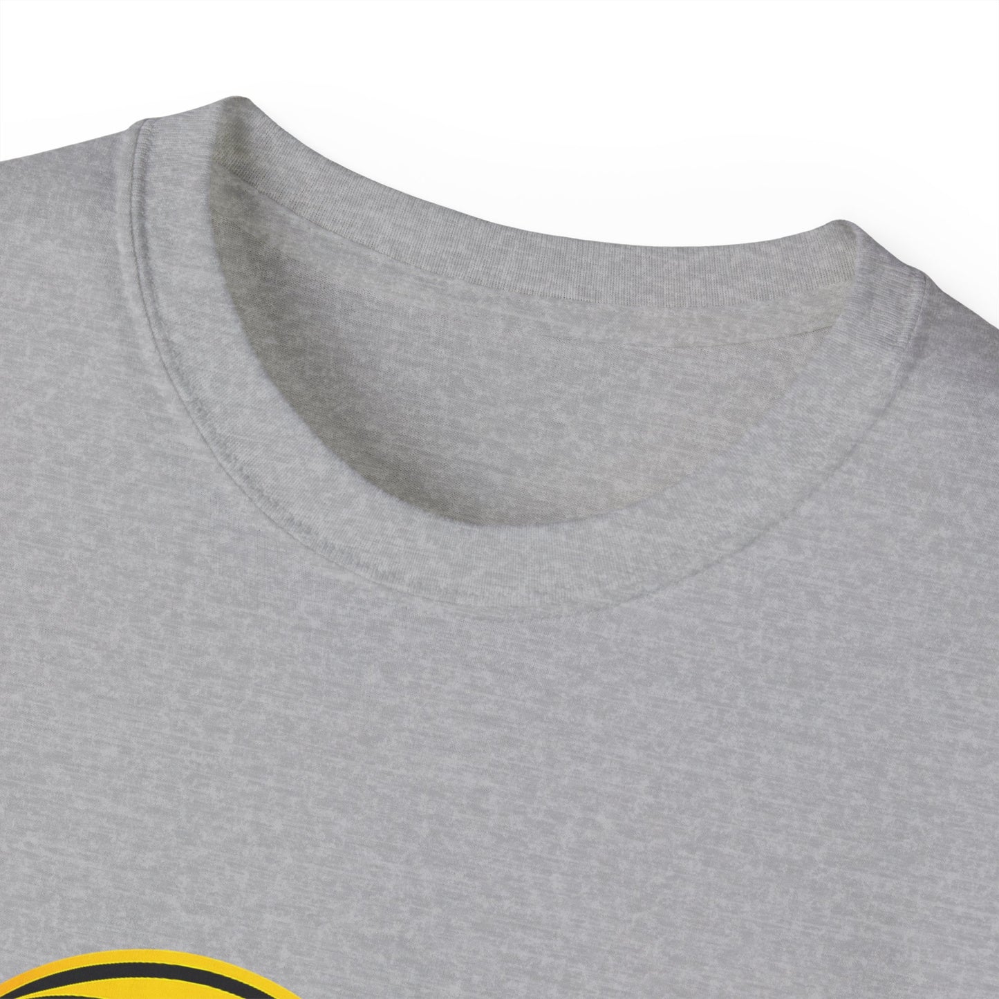 Ram Head Graphic Tee — Bold Yellow & Black Mountain Ram Shirt