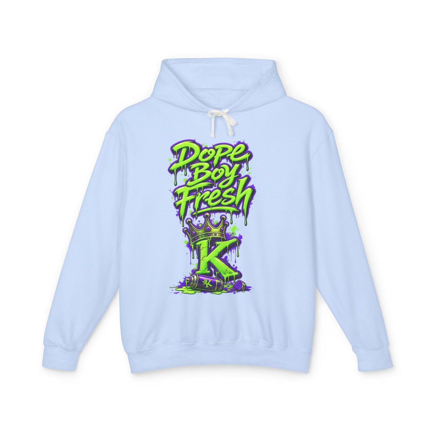 KHUSHI Dope Boy Fresh Hoodie — Graphic Streetwear Pullover