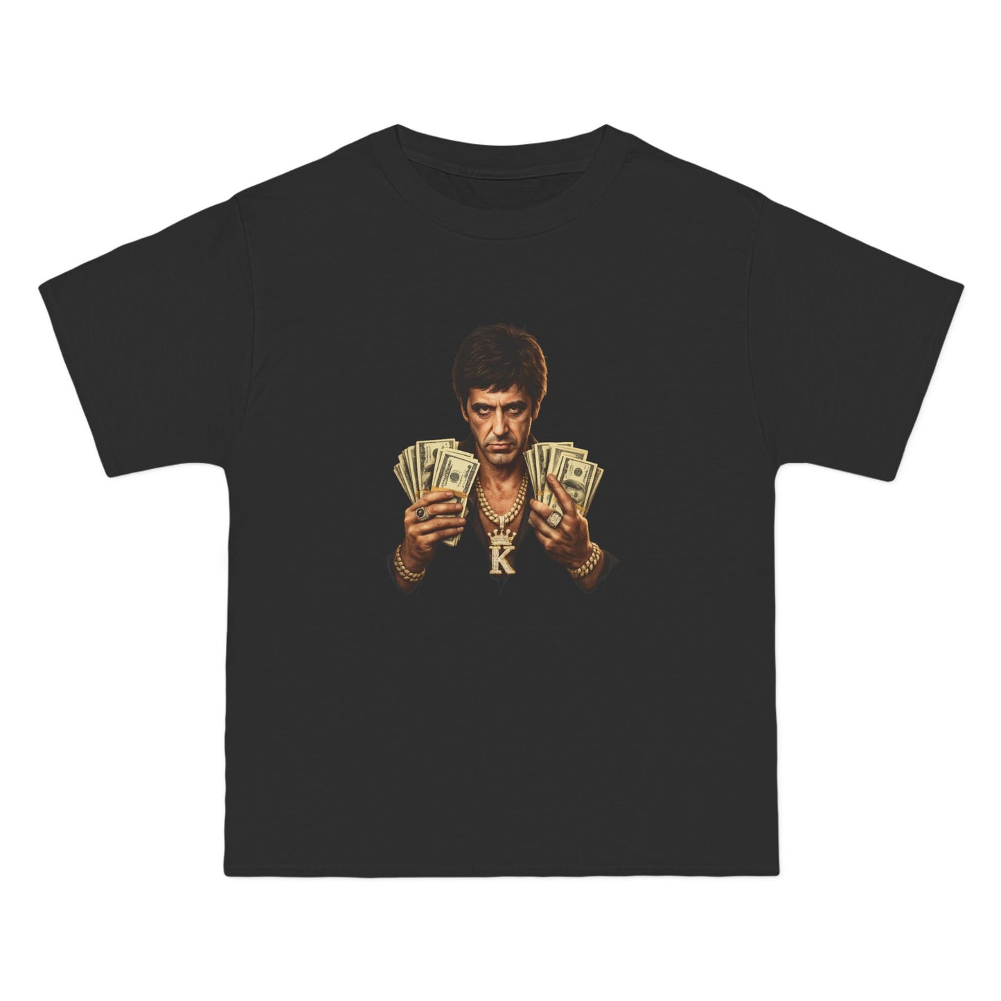 Scarface Khushi Money Pose T-Shirt — Vintage Tony Montana Graphic Tee