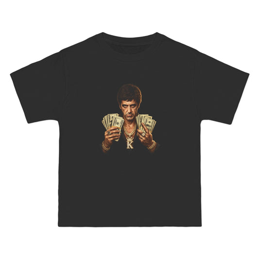Scarface Khushi Money Pose T-Shirt — Vintage Tony Montana Graphic Tee